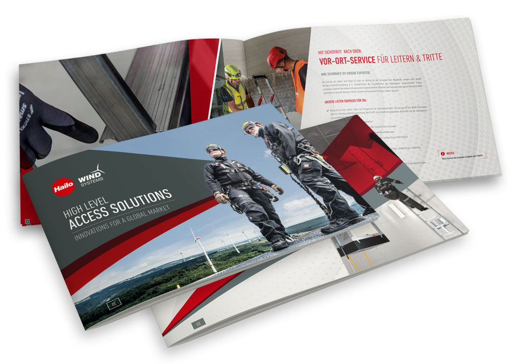 Hailo Wind Systems Broschüren