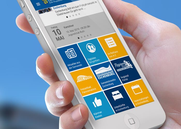 Kommunale App Android und Apple Gemeinde Eschenburg